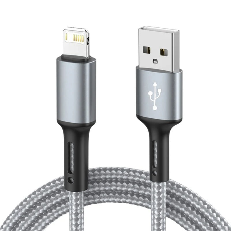 3A USB Cable For iPhone 14 13 12 11 Pro Max X XR 6s 7 8 Plus 2m 3m Wire