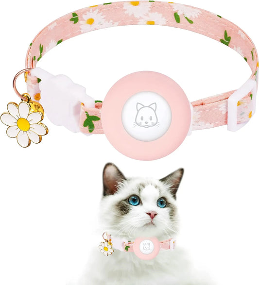 Cat Collar, Kitten Collar Breakaway with Silicone Airbag Holder