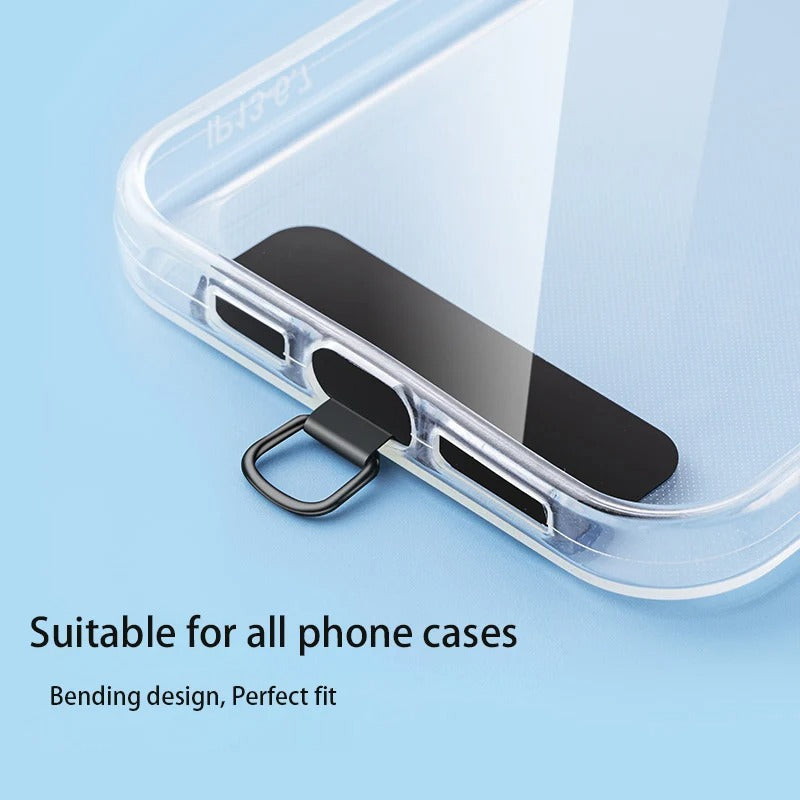 0.17mm super thin 304 stainless steel Phone Lanyard Card