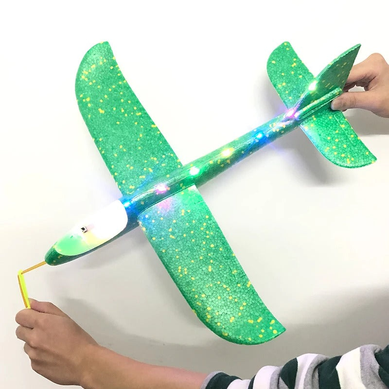 50CM Big Flash Glider Foam Plane Hand Throw Light Inertial Airplane