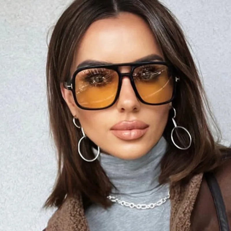 New Women Sunglasses Men High End Street Vintage