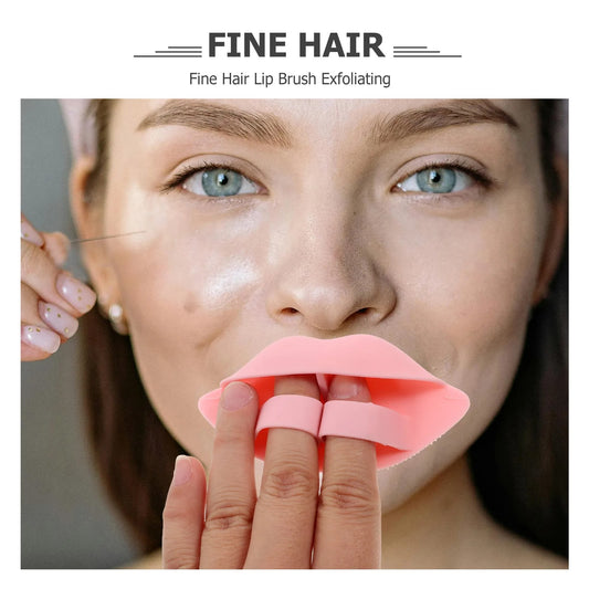 3Pcs Lip Brush Facial Cleansing Brushes For Care Tools