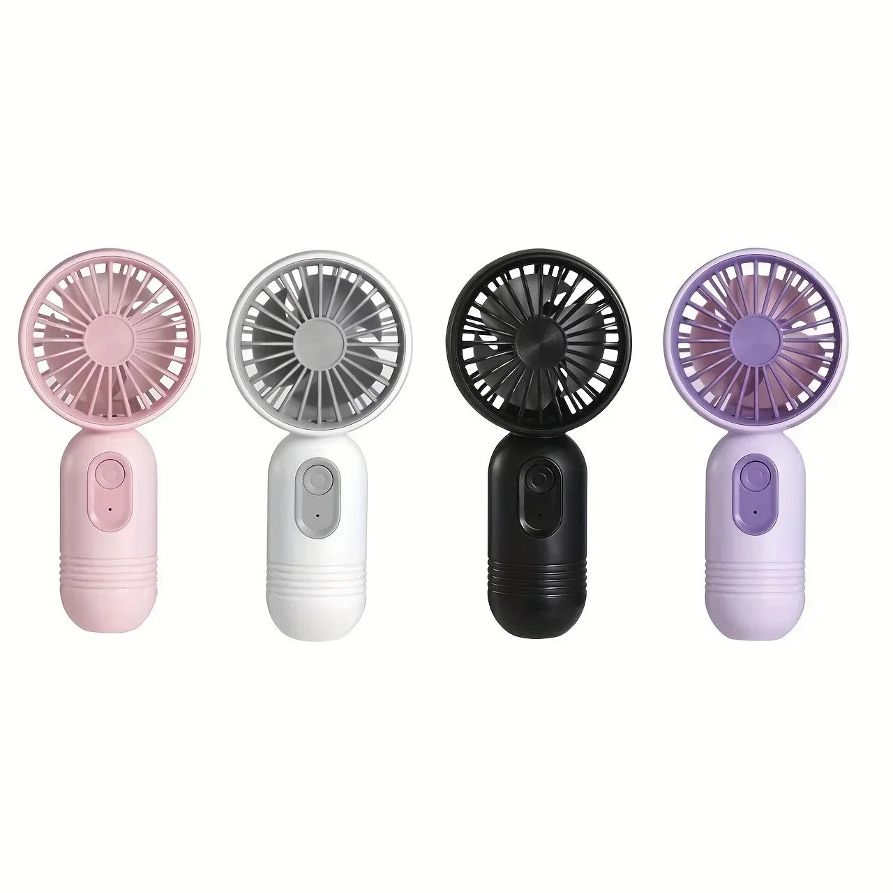Mini Portable Fan USB Charging 3-speed - Handheld Fan for Men and Women