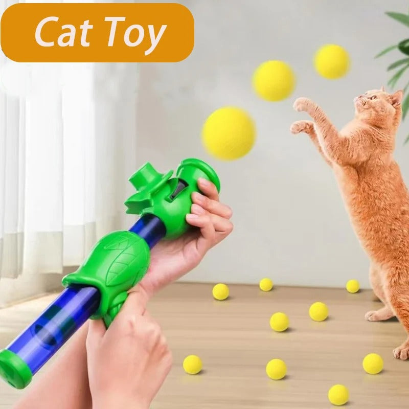 1 Set Cat Toy Pet Interactive Toys Ball Kitten