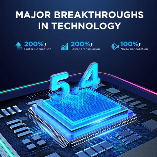 Bluetooth 5.4 AUX Car Adapter Dual Mics Bluetooth Receiver