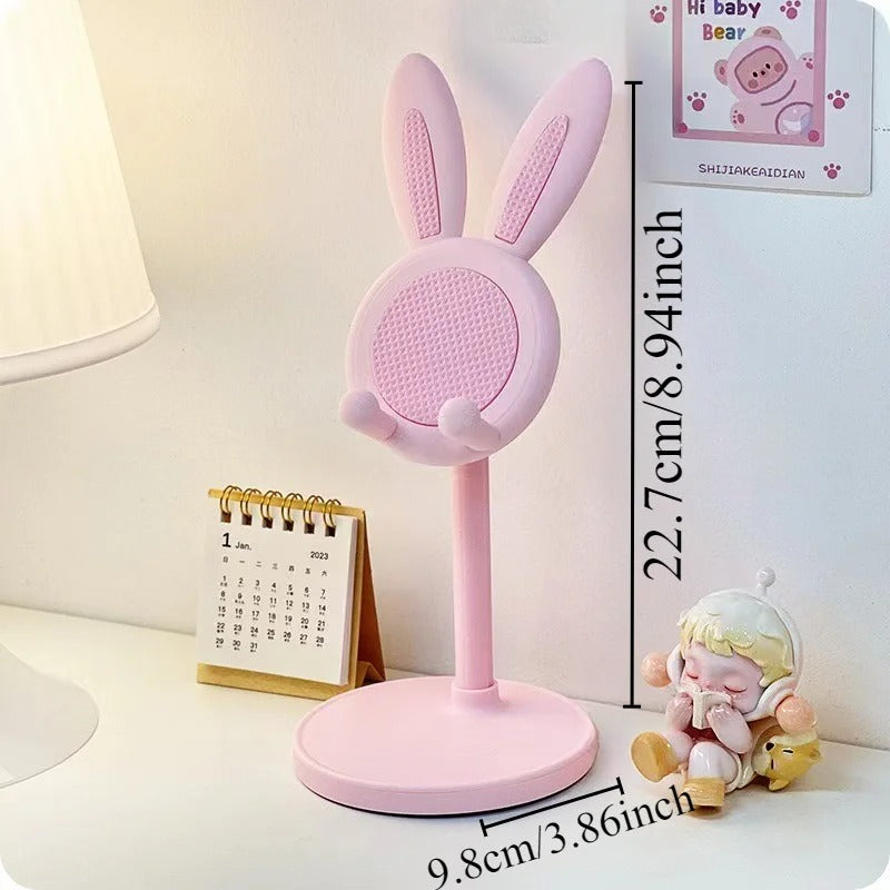 The cute Rabbit mobile phone stand desktop