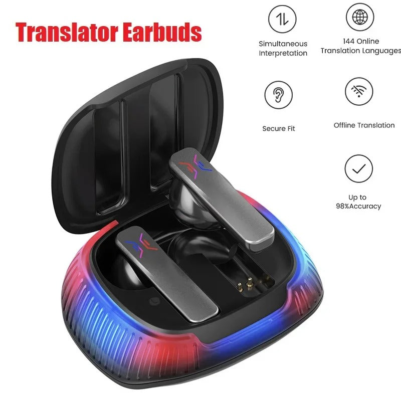 Original 74 Languages Translator Earbuds