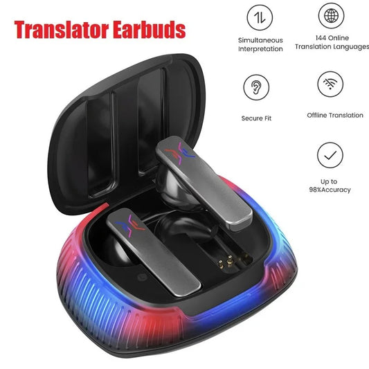 Original 74 Languages Translator Earbuds