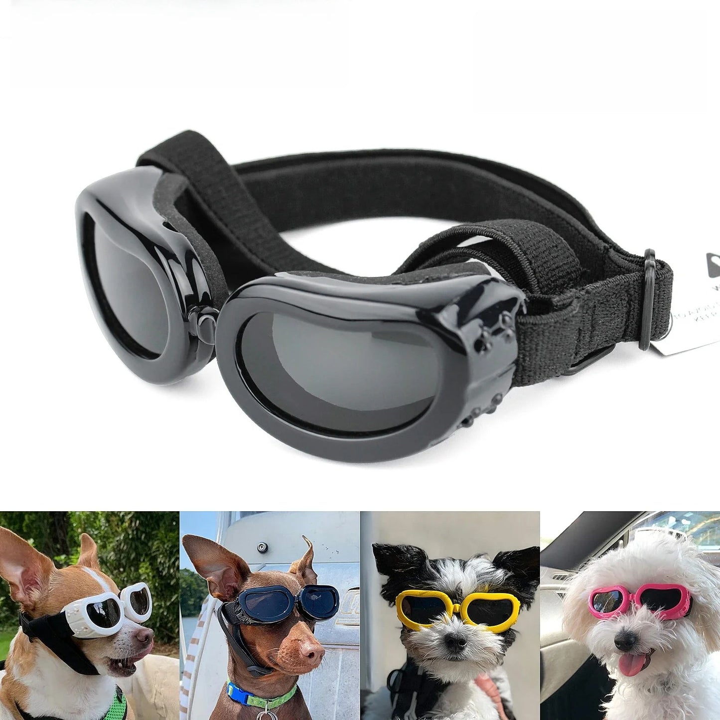 Fashion Small Dog Sunglasses UV Protection Goggles Eye Wear
