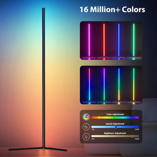 RGB Dream Color Floor Lamp with Music Sync Modern