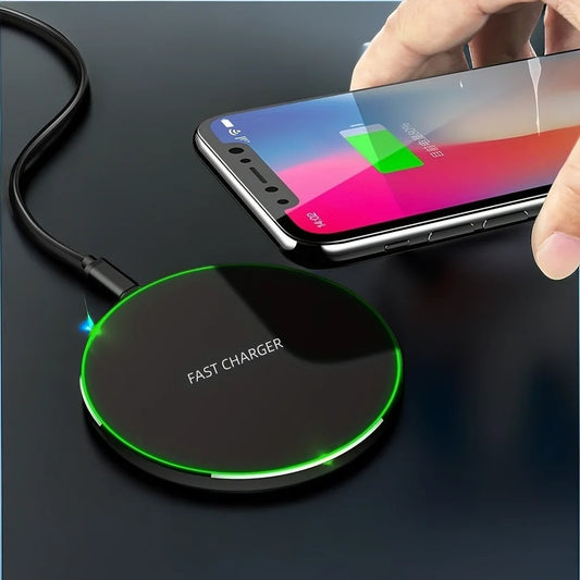 200W Wireless Charger Pad For iPhone  Fast Wireless Charging Station
