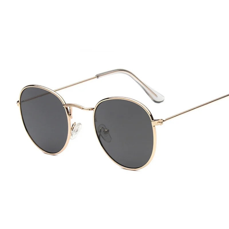 Vintage Small Round Sunglasses Woman