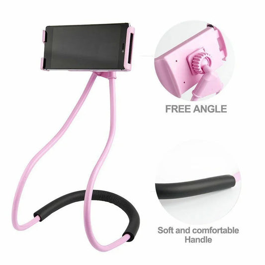 Mobile Phone Holder Hanging Neck Lazy