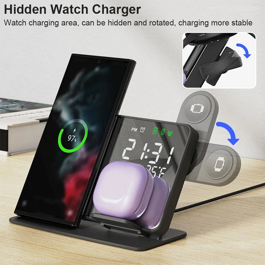 3 in 1 Wireless Charger For Samsung Galaxy Watch