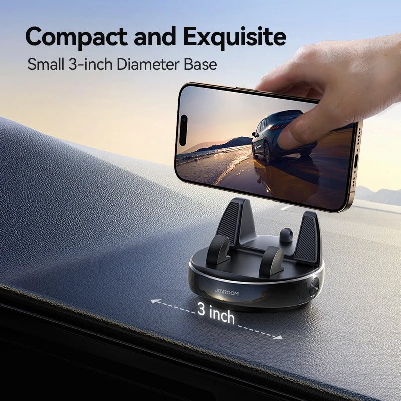 Dashboard Car Phone Mount Holder One-Handed  Holder For  360° Rotation