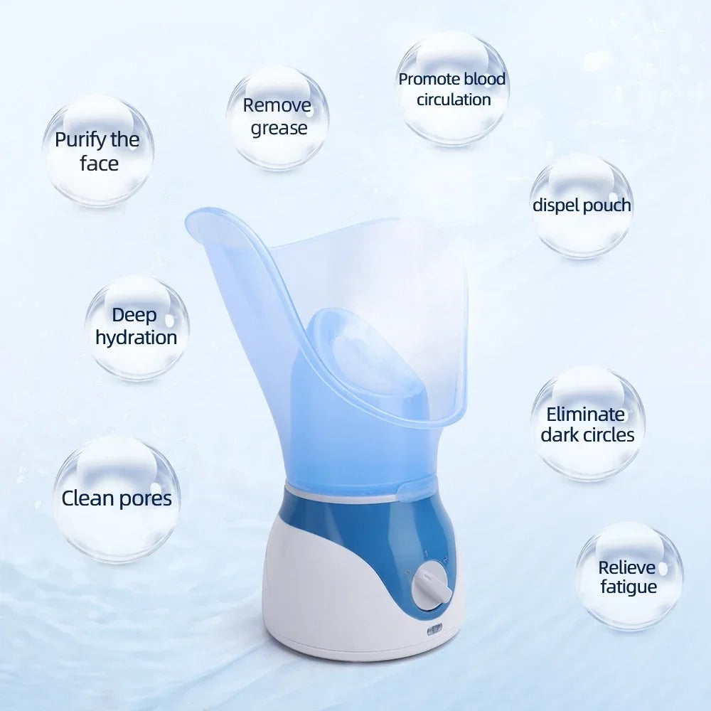 Face Steamer Nose Steam Inhaler Facial Heating Sprayer