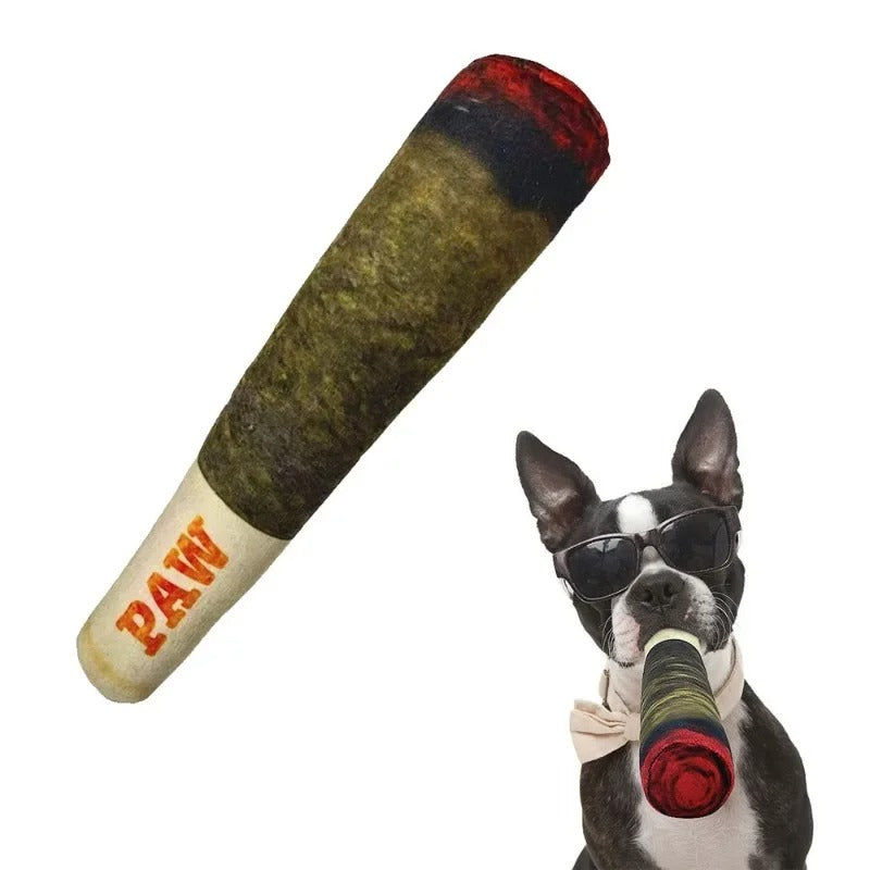 Interactive Dog Joint Sound Puppy Toys Cigar