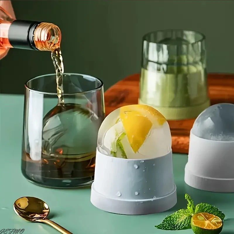 Silicone Ice Ball Mold Round Ice Bucket Summer Homemade DIY Refrigerator