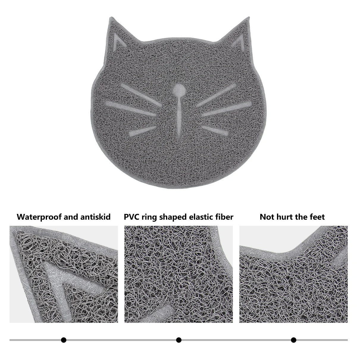 Durable Cat Litter Mat Comfortable Cat Pad Premium