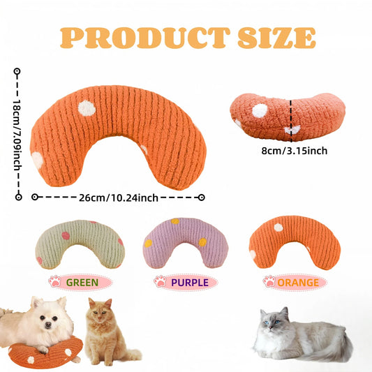 Cat Pillows for Indoor Cat and Puppy Dog Pillows U-Shaped