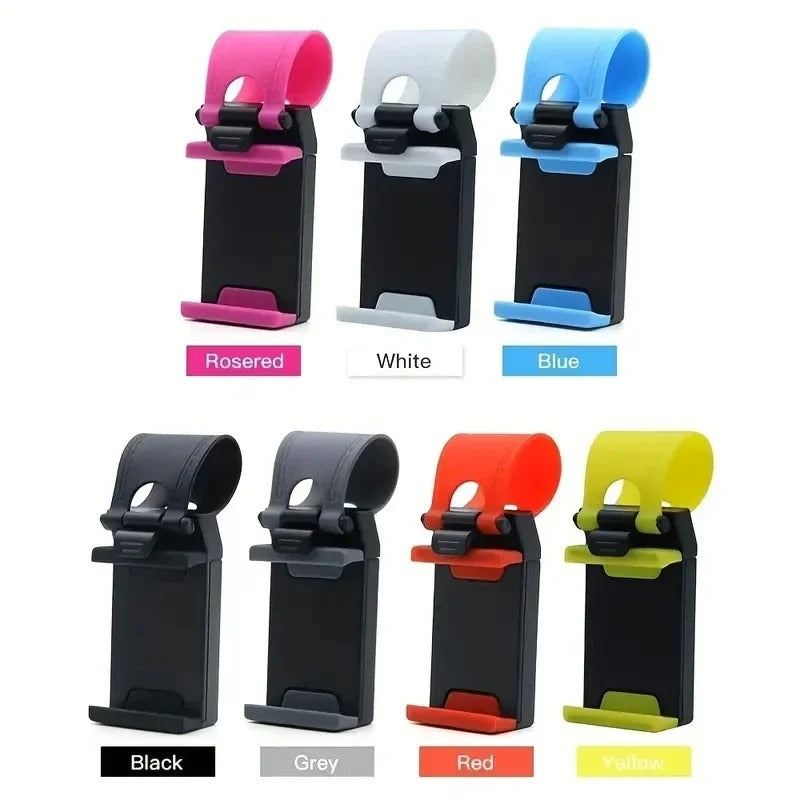 Universal Car Steering Wheel Phone Holder
