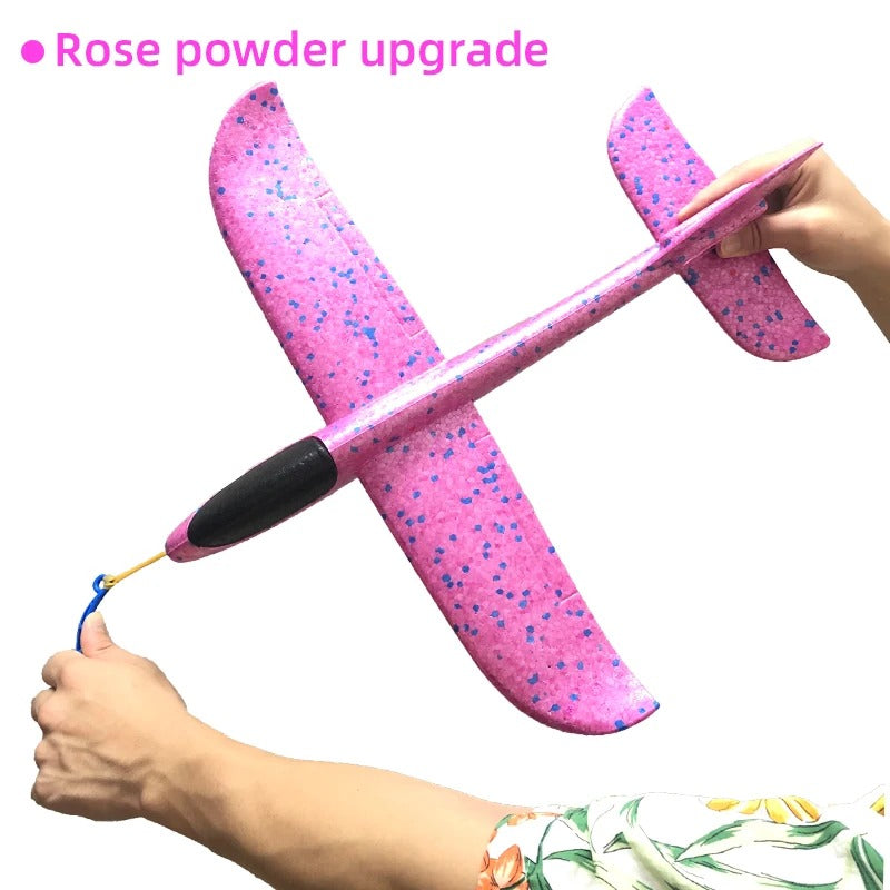 50CM Big Flash Glider Foam Plane Hand Throw Light Inertial Airplane