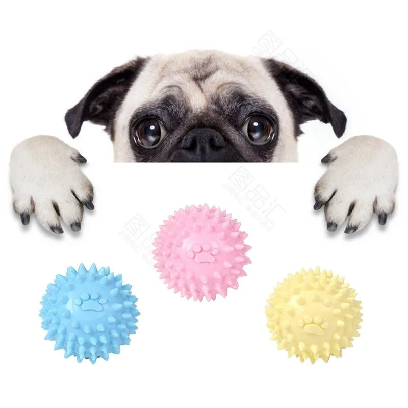 Dog Chewing Toy Interactive Rubber Ball