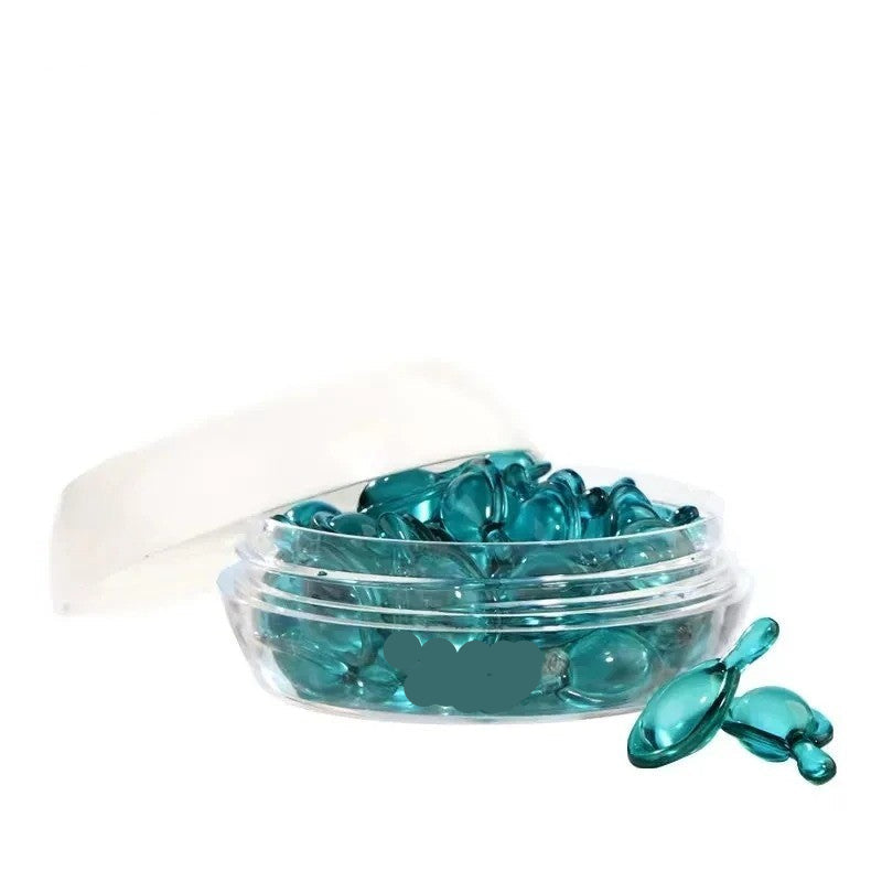 50PCS Blue Copper Peptide Capsule Face Serum Firms