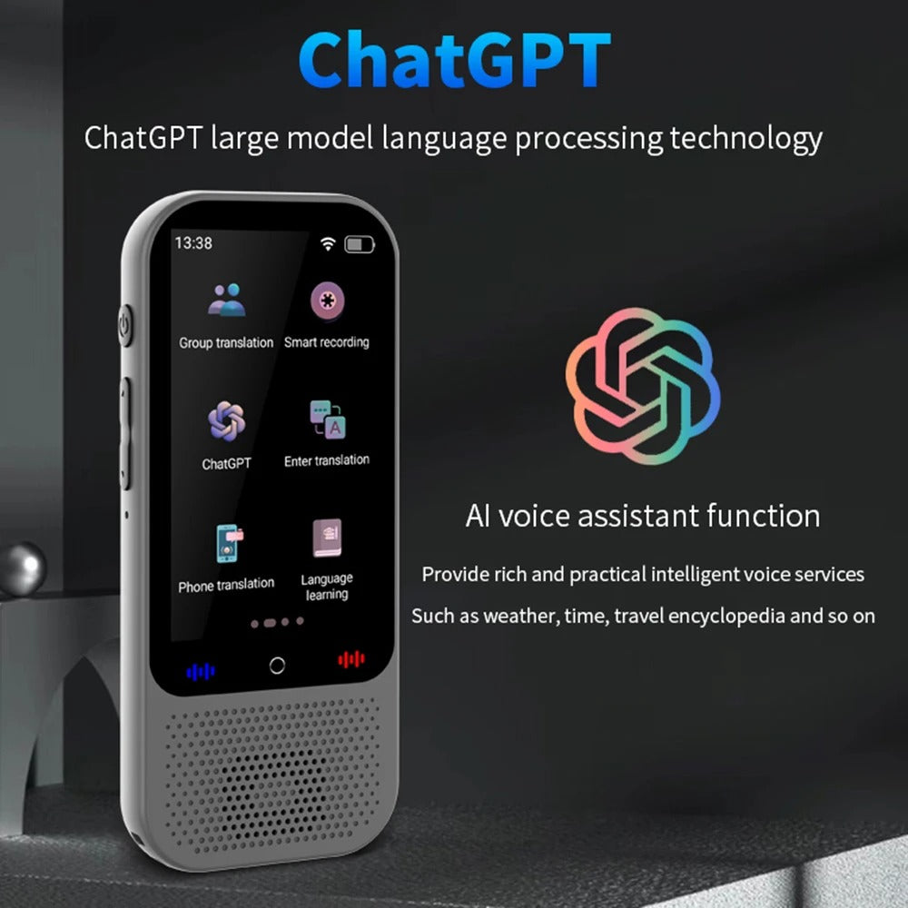 Portable Language Translator Device with 138 Languages