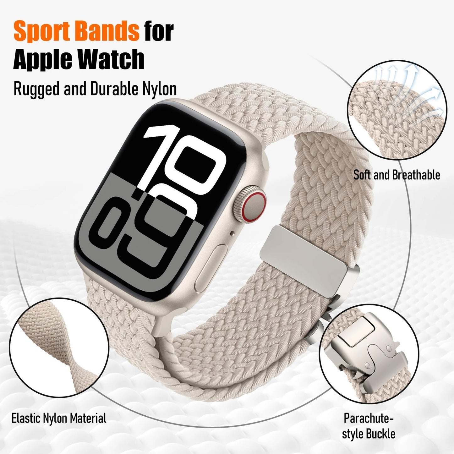 Braided Band For Apple Watch Bracelet IWatch Series