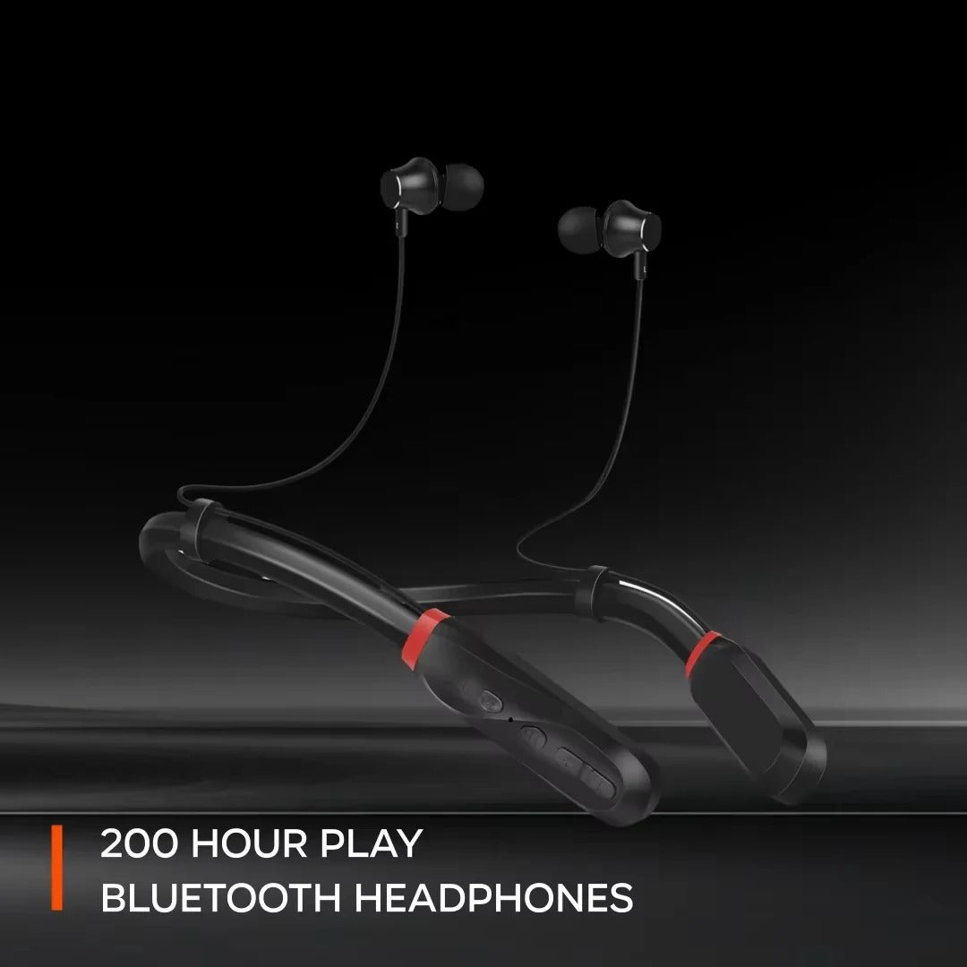 Neckband Bluetooth Headphones Wireless Earphones 9D