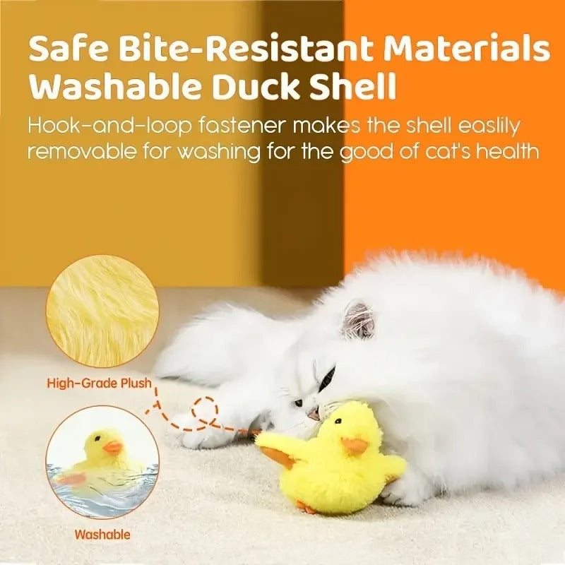 Electric Cat Toy Flapping Duck Cat Toys Rechargeable