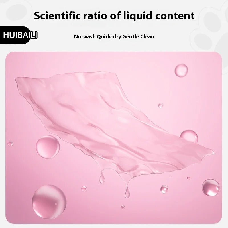 Pet Wash Free Spa Gloves for Cats and Dogs