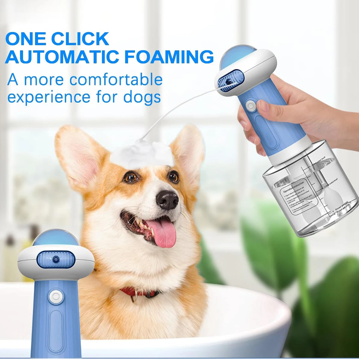 Electric Automatic Cat Foam Machine Magnetic Charging Large