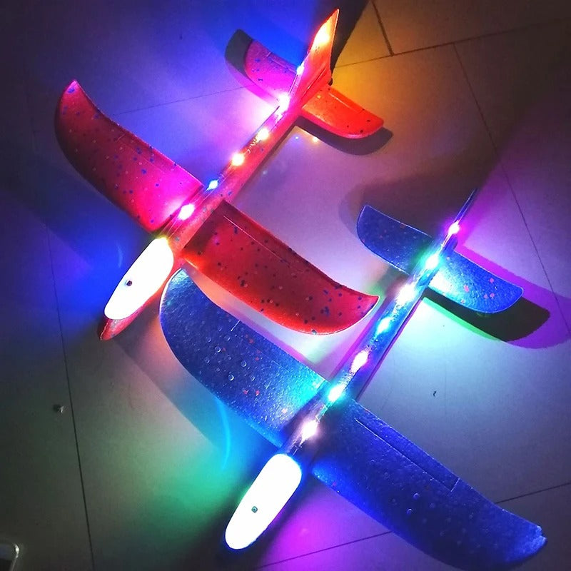 50CM Big Flash Glider Foam Plane Hand Throw Light Inertial Airplane