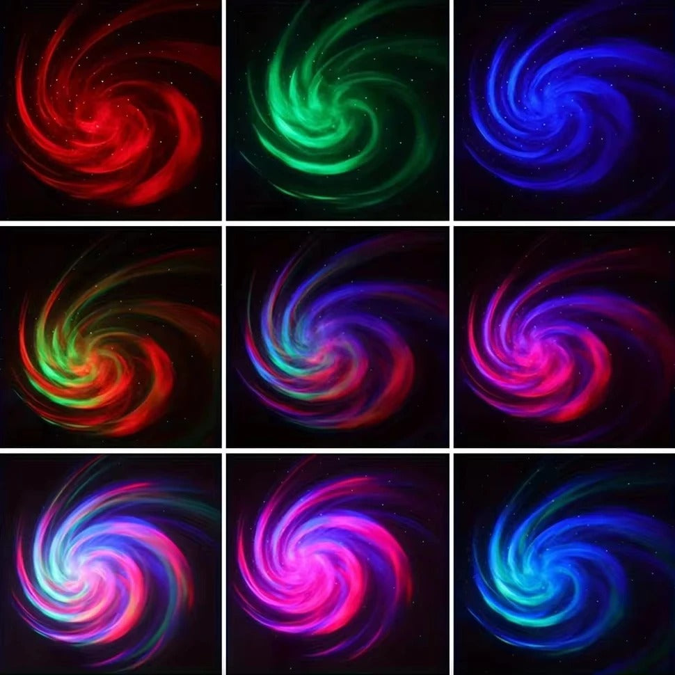 LED Galaxy Light Colorful Sky Projector Bedroom Night Light