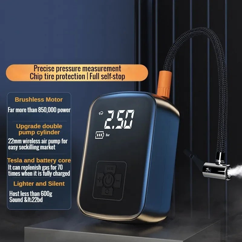 Car Air Compressor Electric Tire Inflator Pump for Motorcycle Bicycle