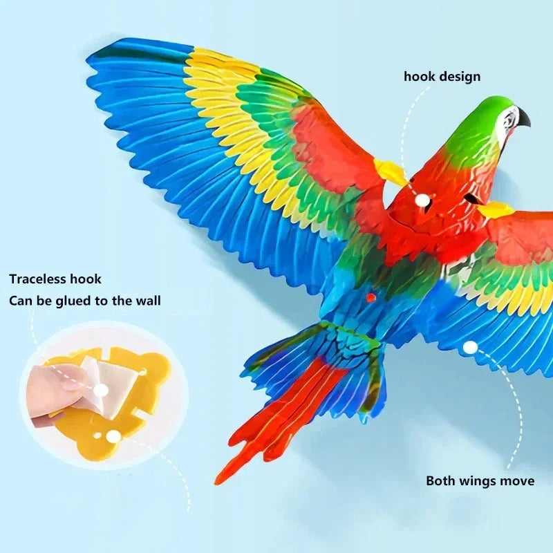 Bird Interactive Cat Toys Electric Hanging Eagle