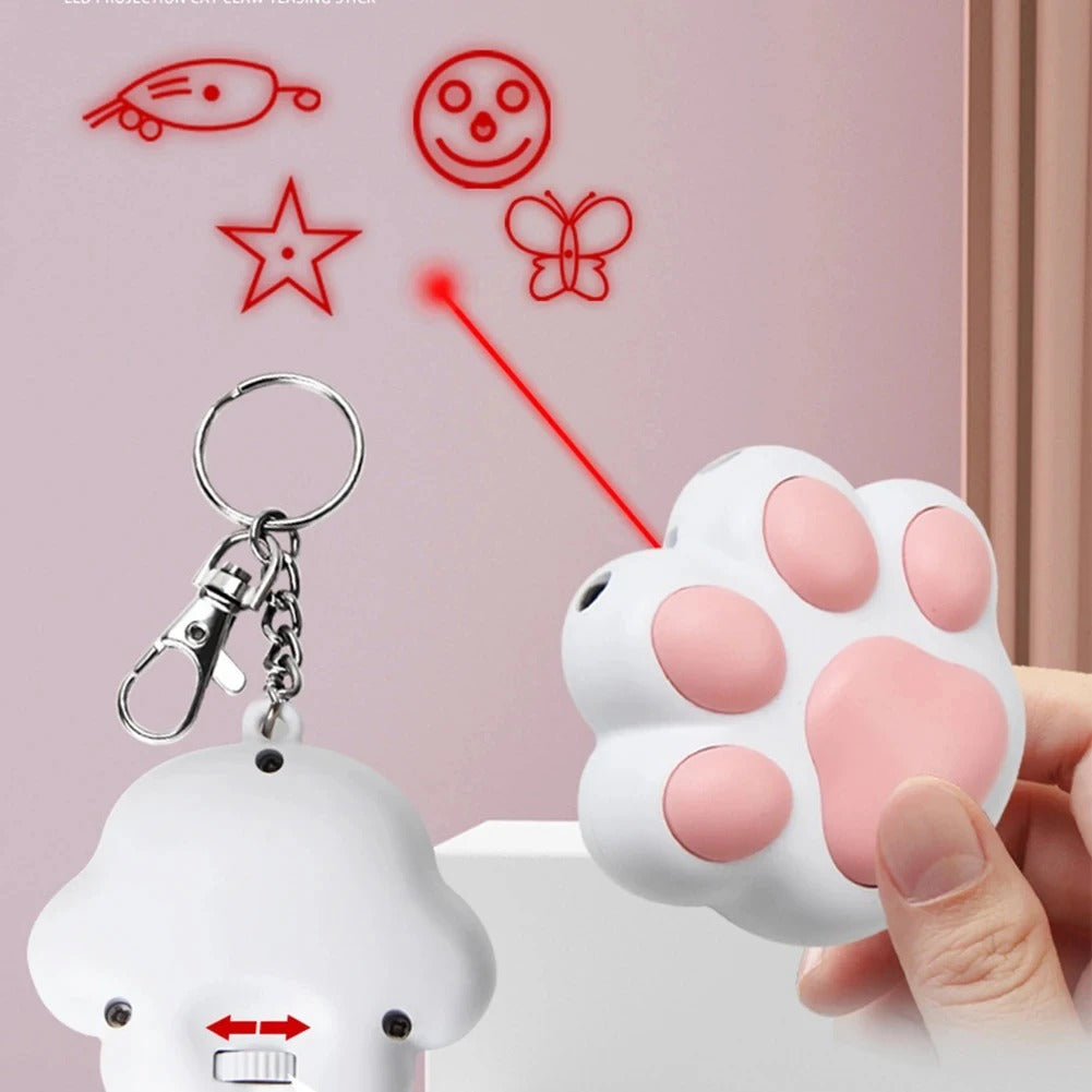 Funny Laser Pet Toys Rechargeable 5 Adjustable Patterns for Cats