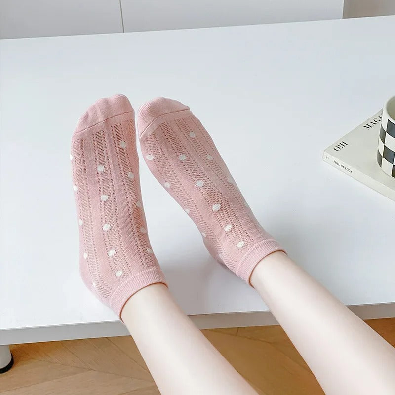 Women's Spring Summer Short Cotton Socks