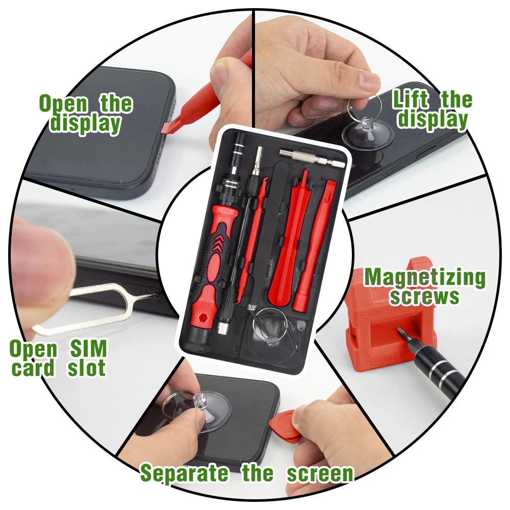 115 in 1 Precision Screwdriver Set Multifunctional Magnetic Repair Tools Kit