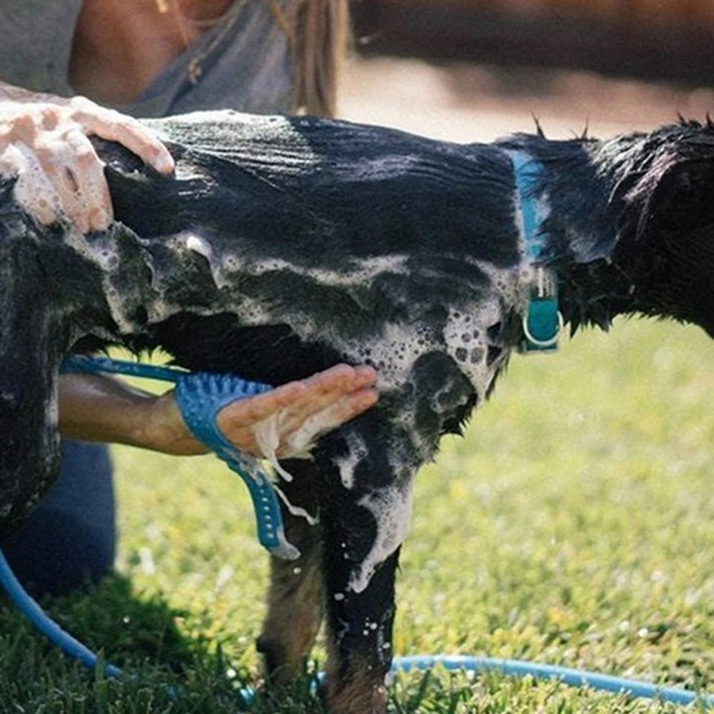 Pet Shower Nozzle Dog Cat Shower Pipe Silicone