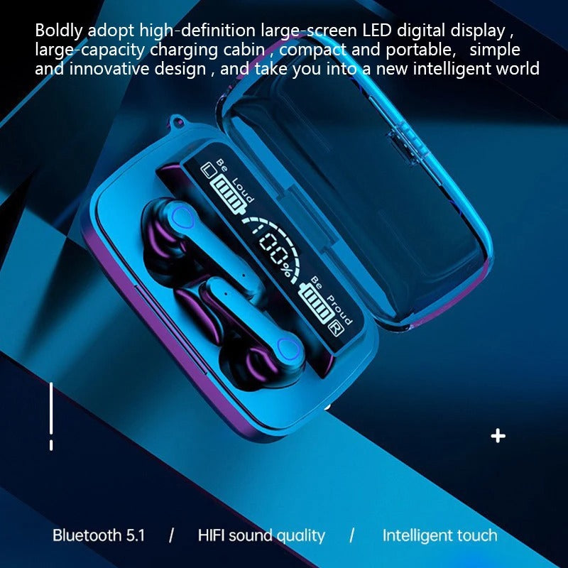 Wireless Bluetooth Headset Noise Cancelling Earbuds