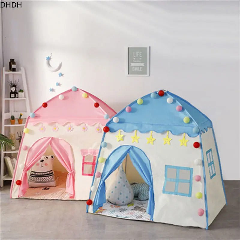 Children's Tent Indoor Outdoor Games Garden Tipi Princess Castle