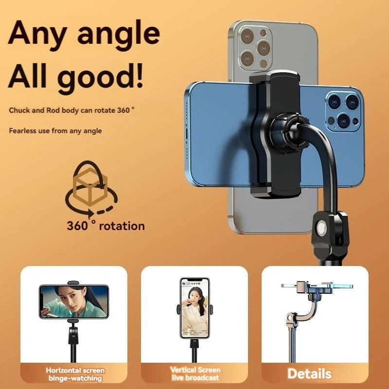 Desktop Tripod for Phone Smartphone iPhone with Phone Holder Stand