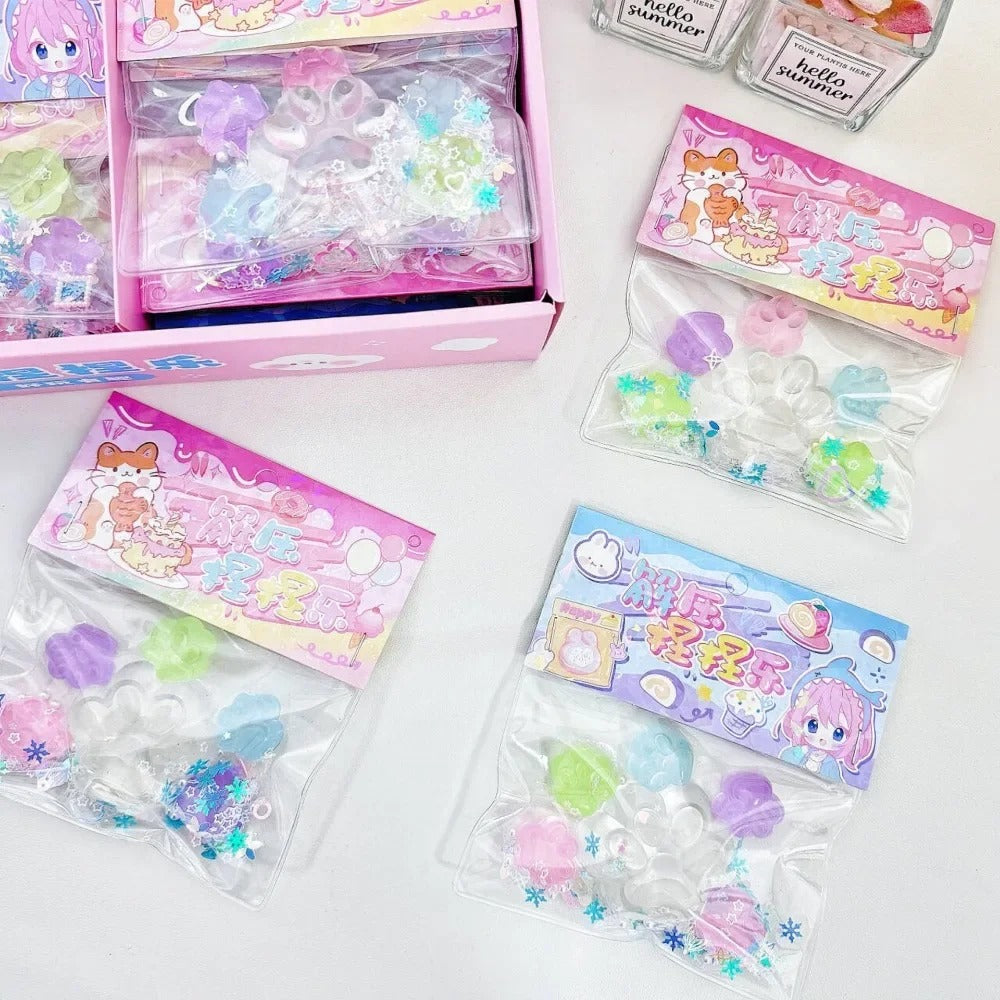 Luminous Cat Paw Squishy Fidget Toy