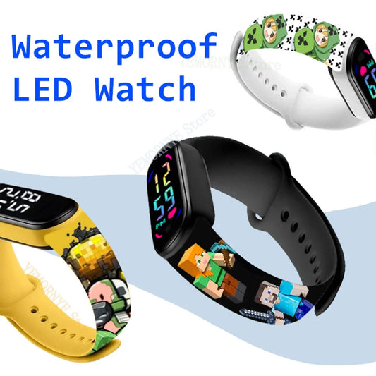 Children's Watches Action Figures Mini World kids