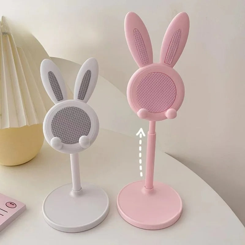 The cute Rabbit mobile phone stand desktop