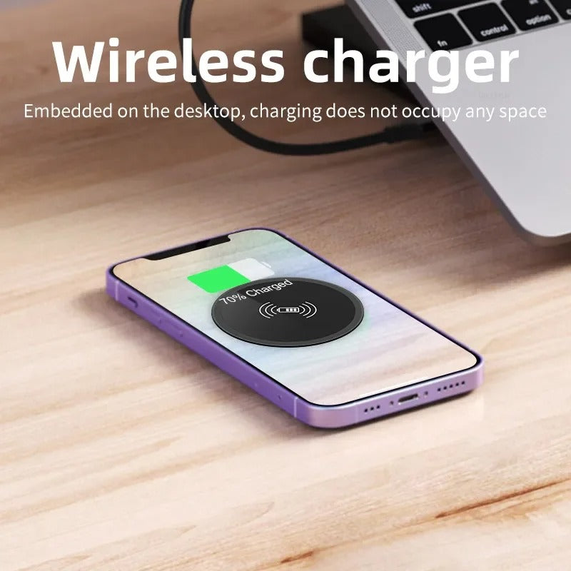 100W Quick Wireless Desktop Charger For iPhone ,Samsung ,Huawei ,Xiaomi