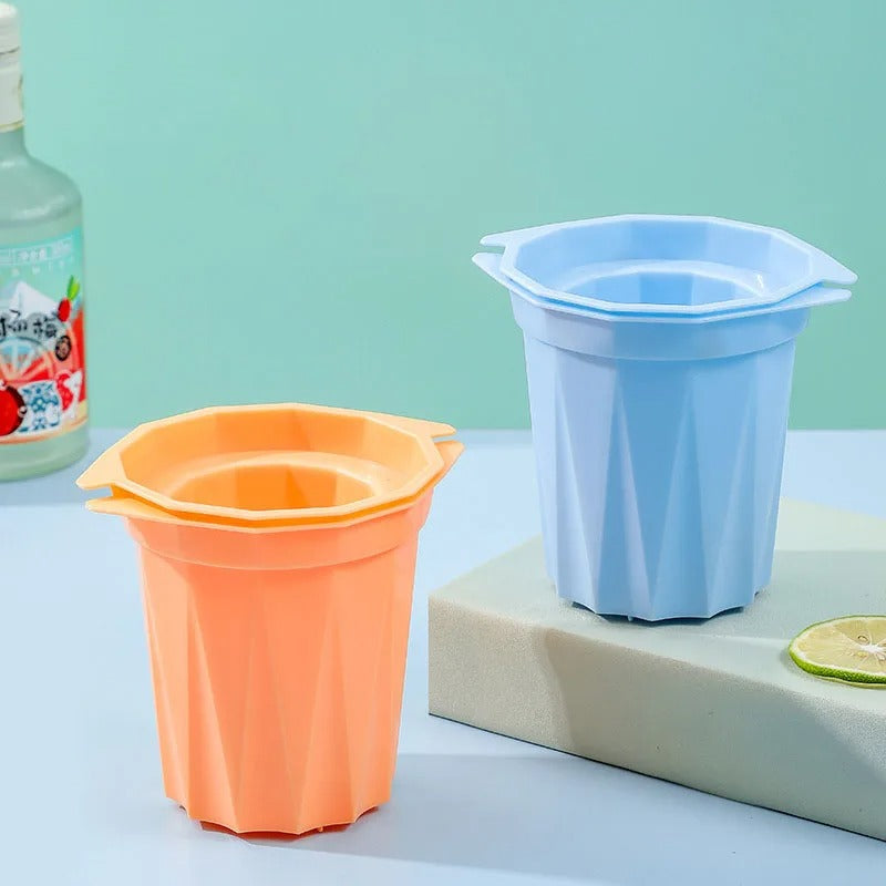 Creative Ice Cup Mold Summer Ice Cup Maker Homemade Refrigerator